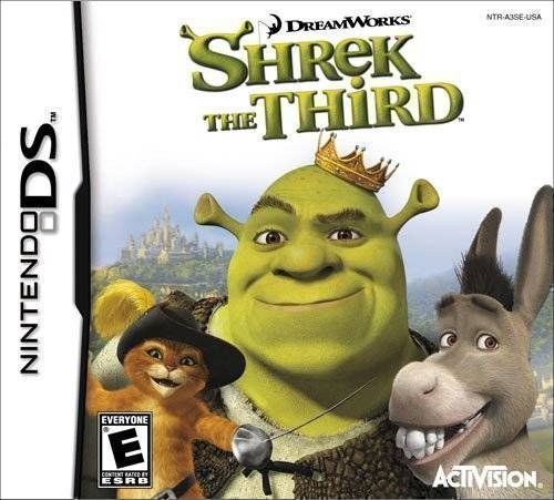 Shrek The Third (USA) Game Cover